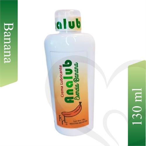 Crema lubricante anal fragancia banana 130cc